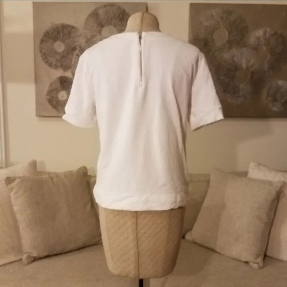 Halogen Side Tie Knit Top sz Large - Picture 6 of 8